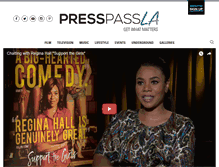 Tablet Screenshot of presspassla.com